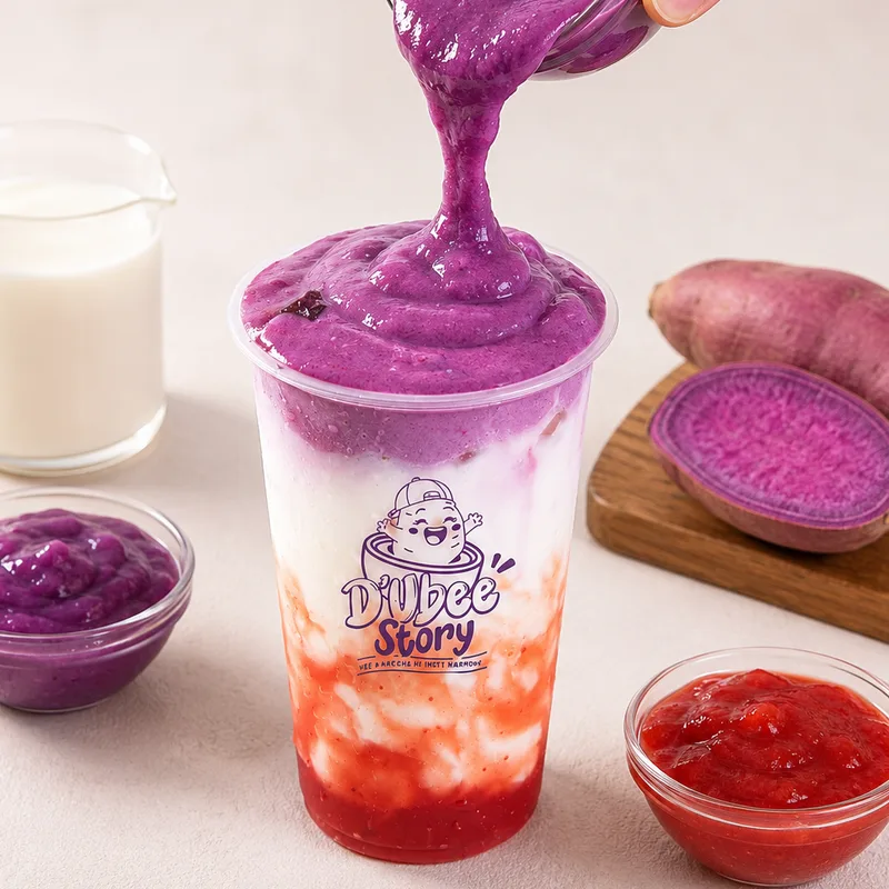 Purple Berry Kiss (Strawberry Ube Cloud)