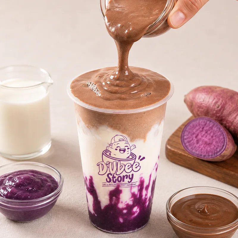Purple Choco Cloud (Chocolate Ube Cloud)